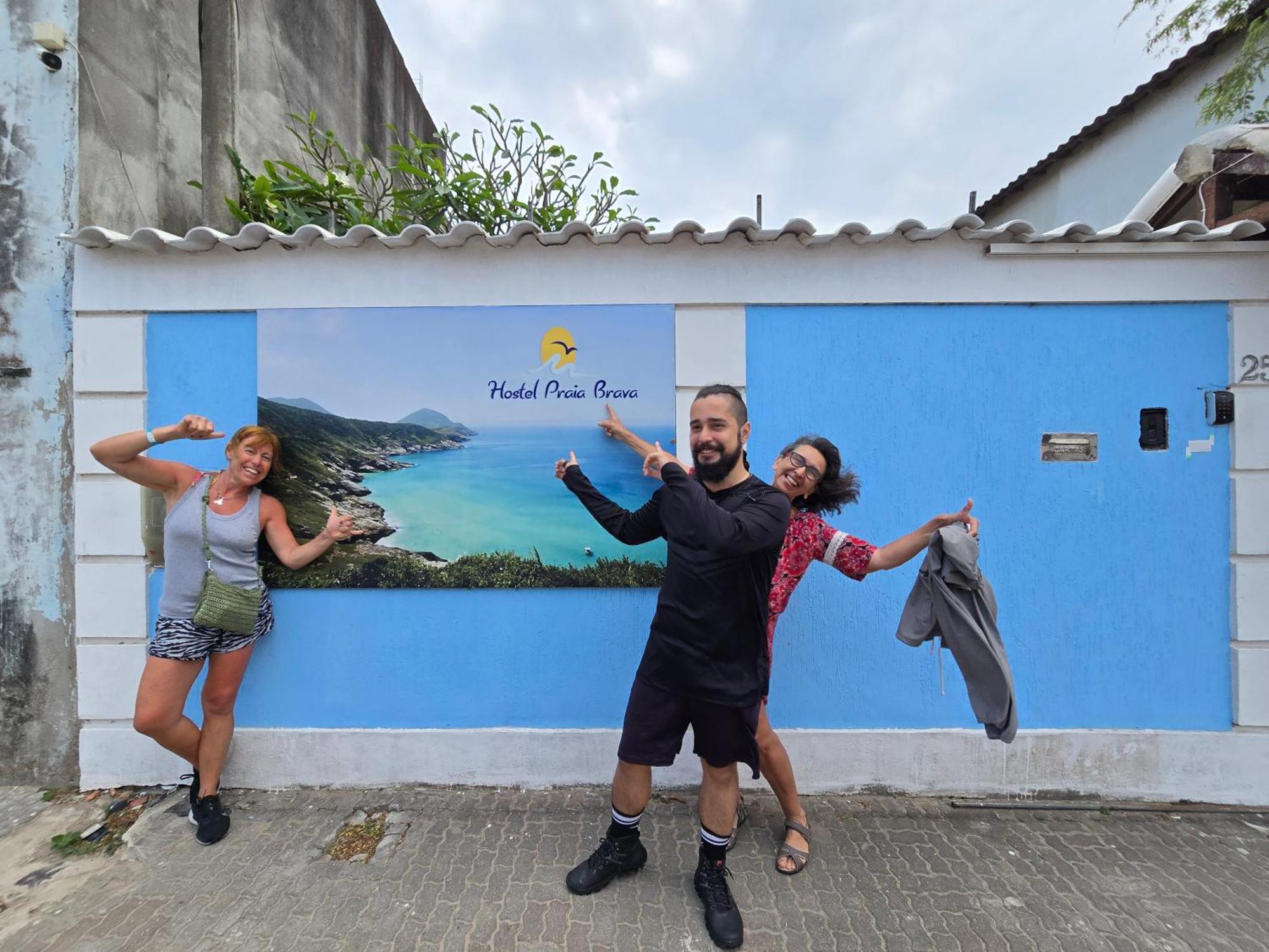 Hostel Praia Brava อาร์ไฮยัล โด กาโบ ภายนอก รูปภาพ